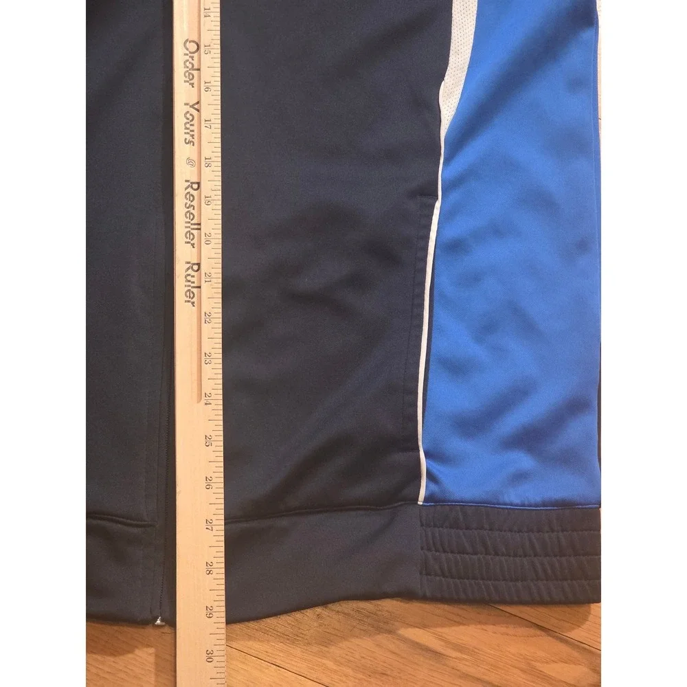 Adidas Mens Tracksuit Navy‎ Blue Royal Full Zip Jacket Pants Set E77355 Large